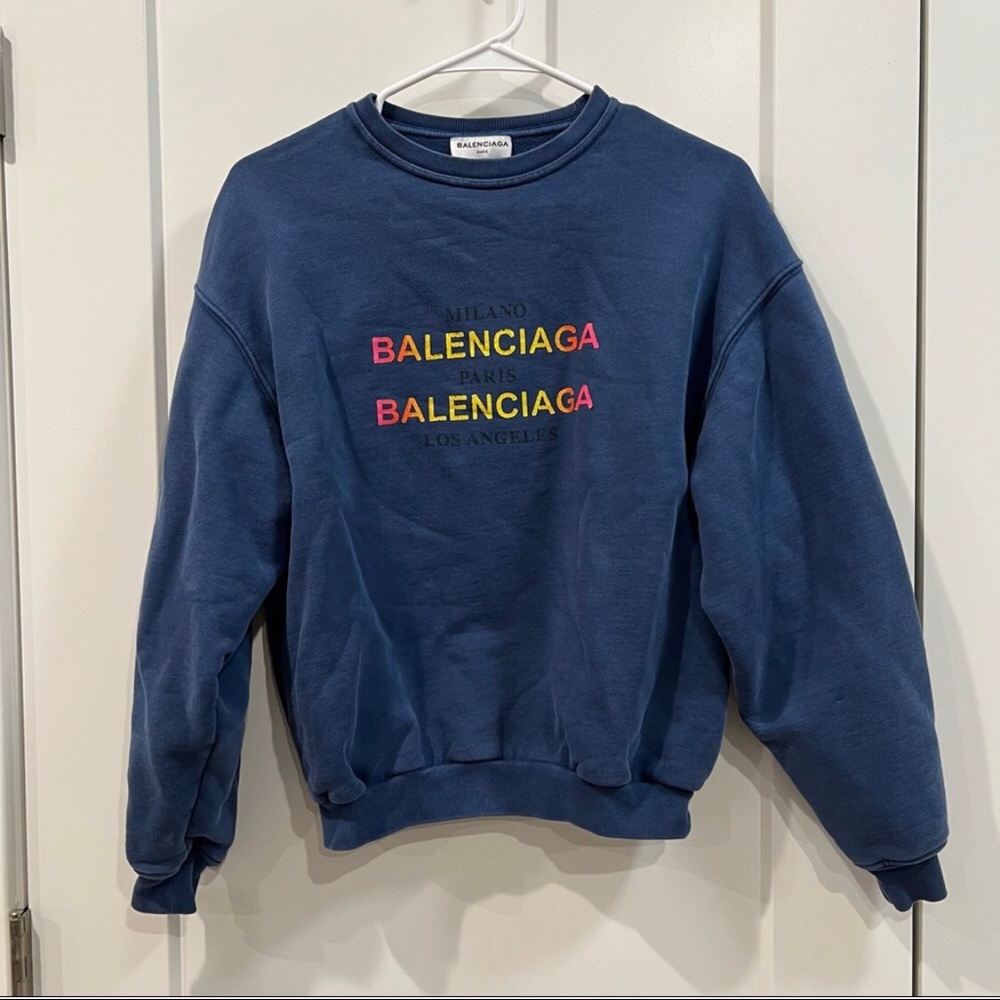 Balenciaga Summer/Spring 2018 sweater